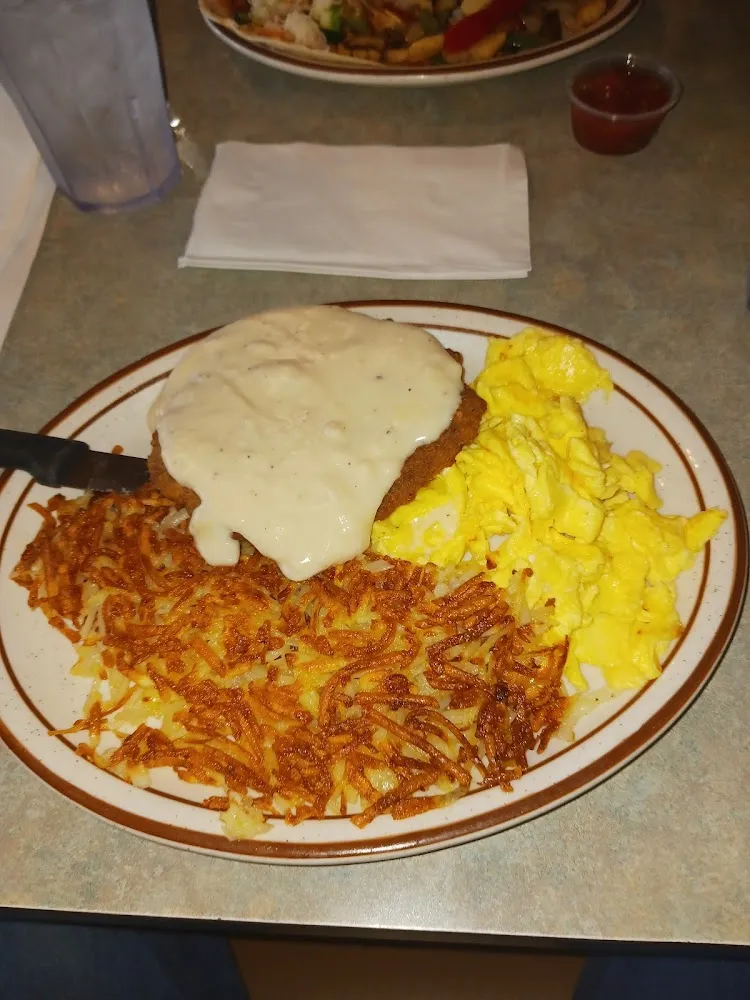 Chicken Fried Steak & Eggs